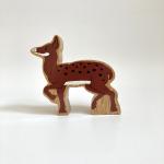 Fair Trade St Paul's Wooden Painted Deer